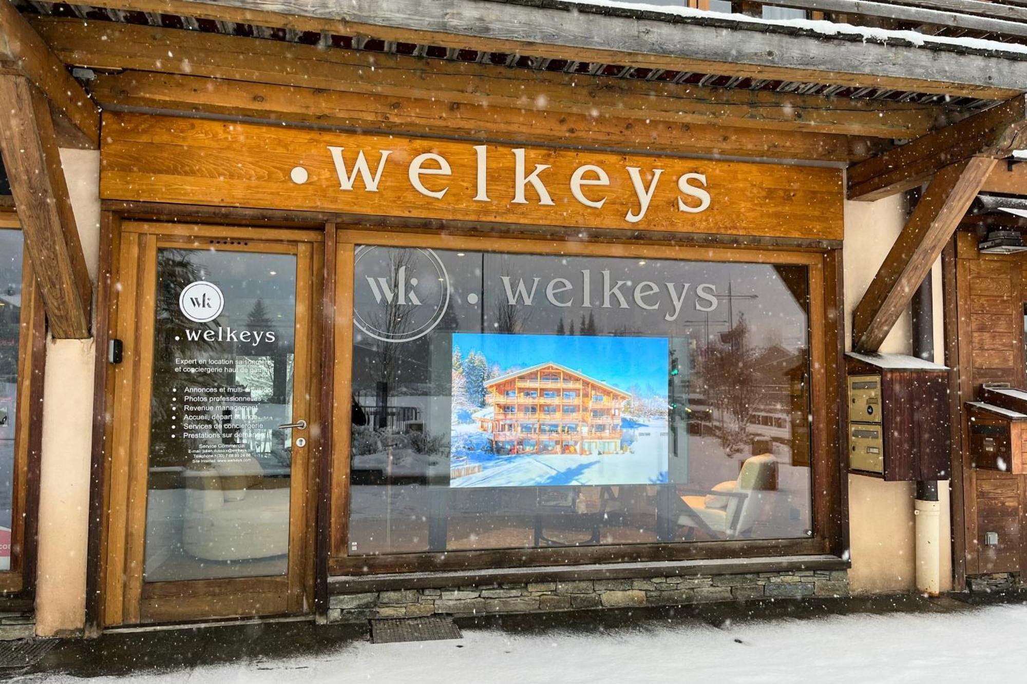 Appartement Hibou - Welkeys Межев Экстерьер фото